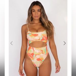 Skatie Swim One Piece - Madison Sunset NWT